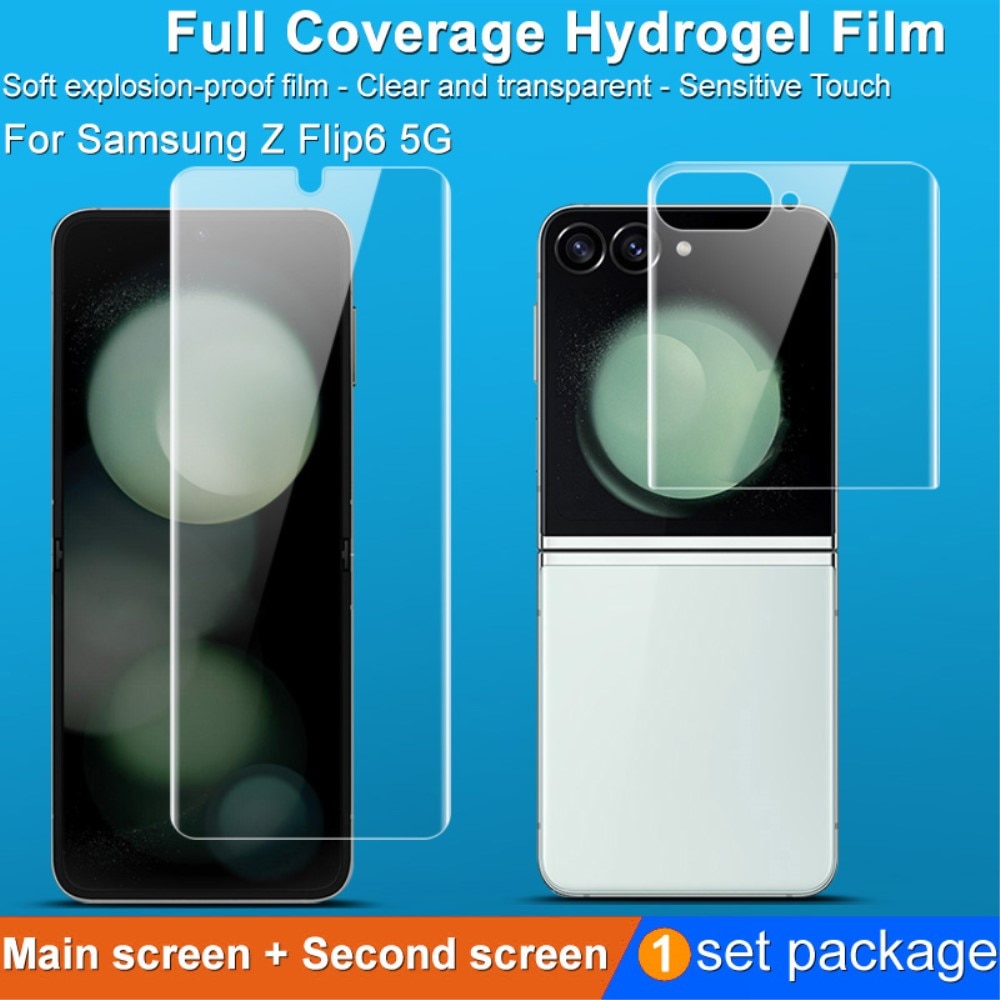 Hydrogel Protector Pantalla Cobertura total Samsung Galaxy Z Flip 6