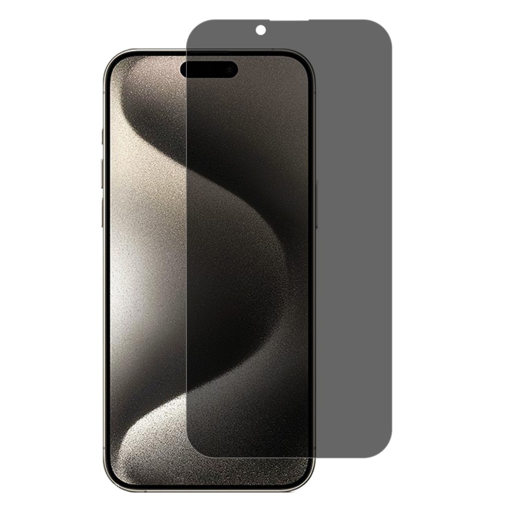 Protector de pantalla privacidad de cristal templado iPhone 16 Plus