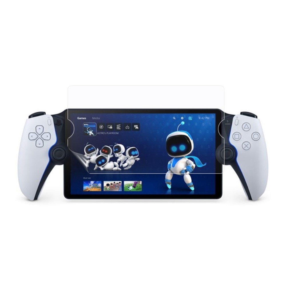Para Sony PlayStation Portal TPU + Funda protectora para consola de juegos  de PC con soporte (