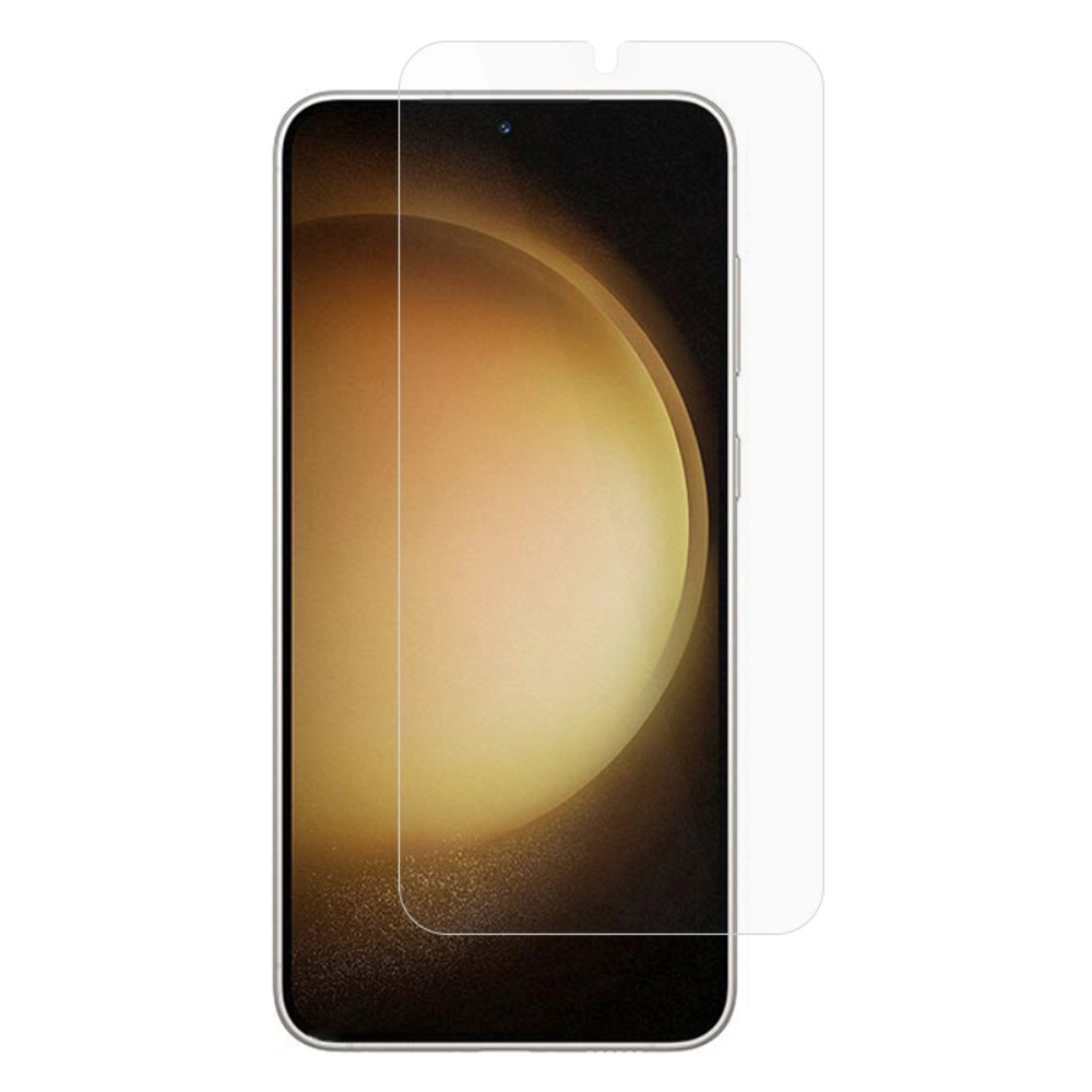 PURO Cristal templado con marco - Vidrio cristal templado protector para  pantalla Samsung Galaxy S23 Ultra (marco negro) - ✓