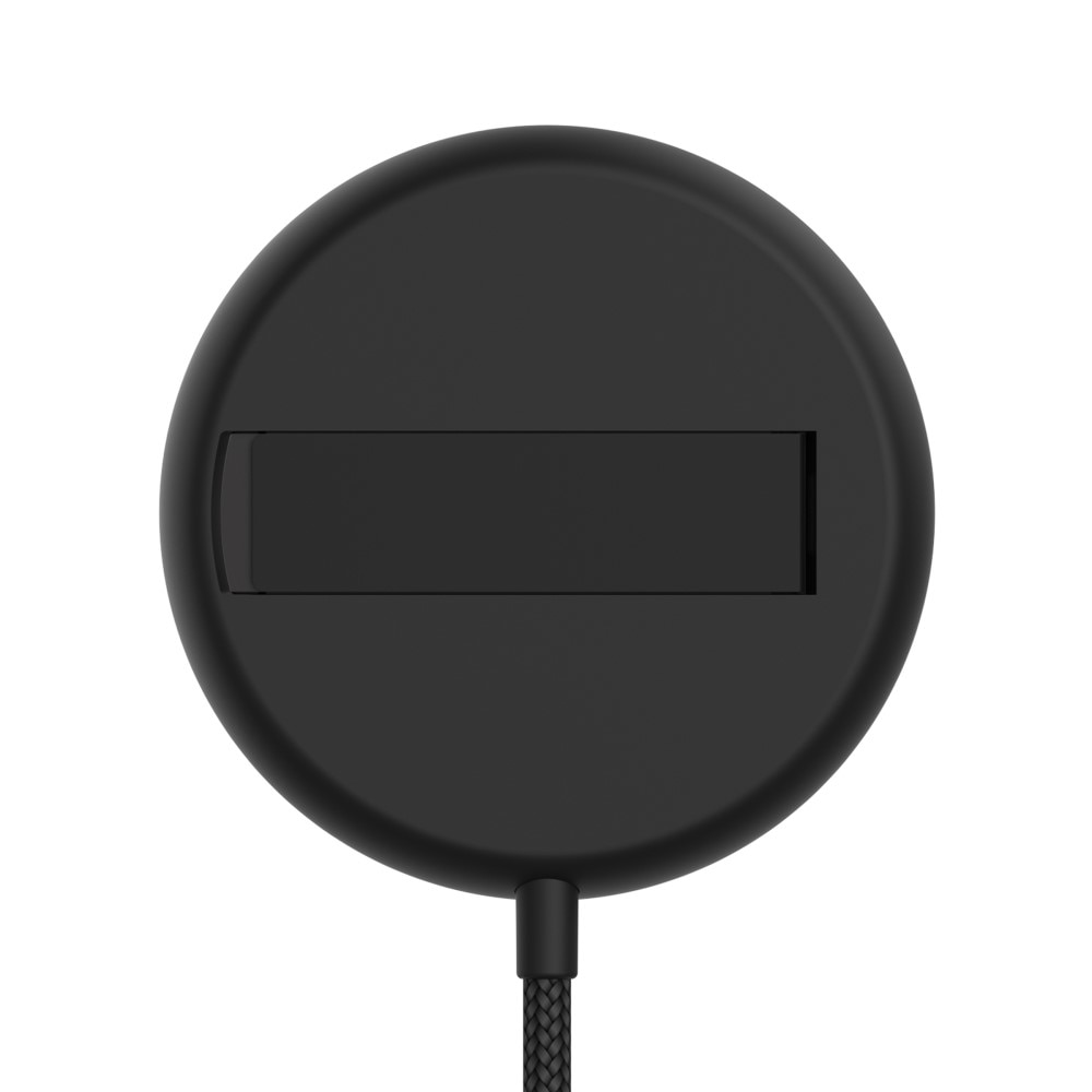 Qi2 15W MagSafe Cargador Inalámbrico con Soporte negro