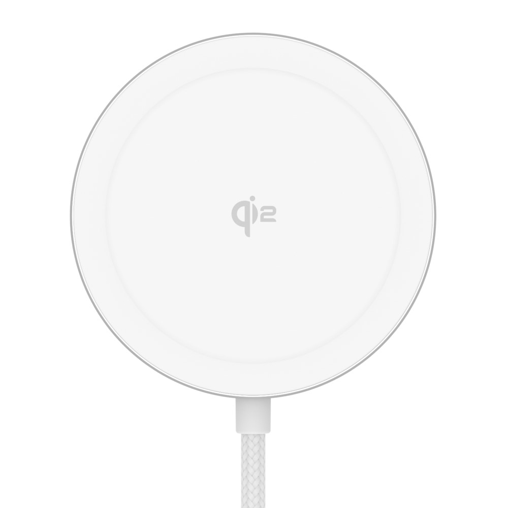 Qi2 15W MagSafe Cargador Inalámbrico blanco