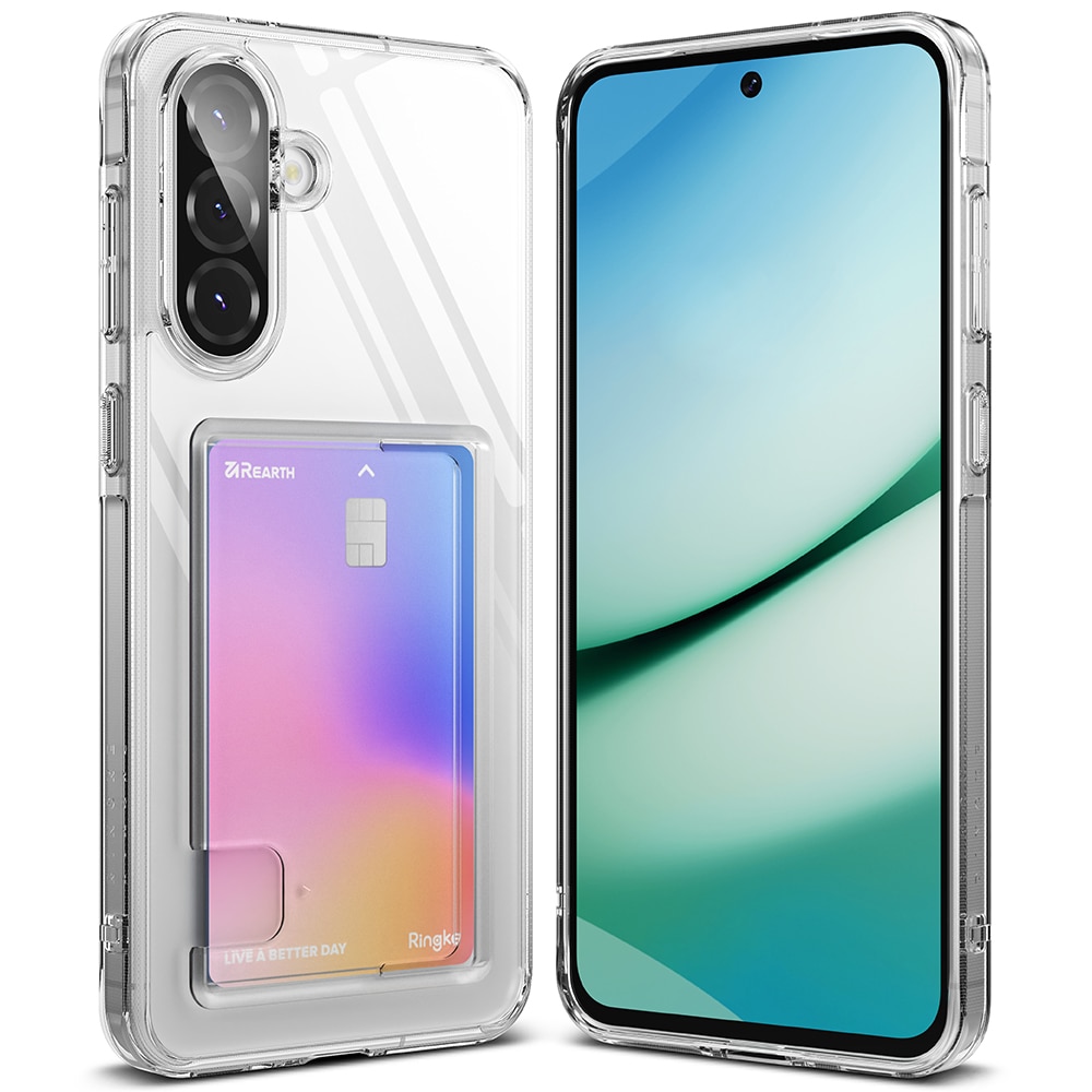 Funda Fusion Card Samsung Galaxy A56 transparente