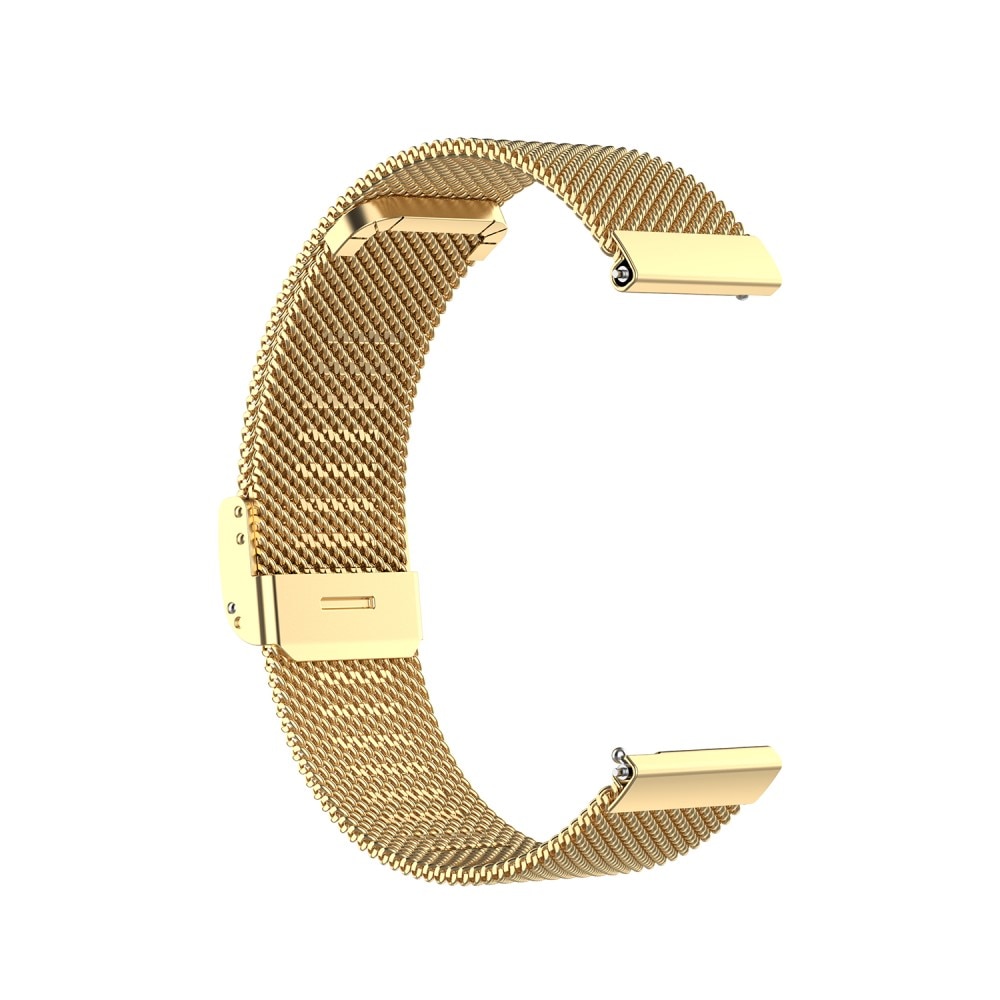 Correa de malla Samsung Galaxy Watch 6 Classic 43mm, oro