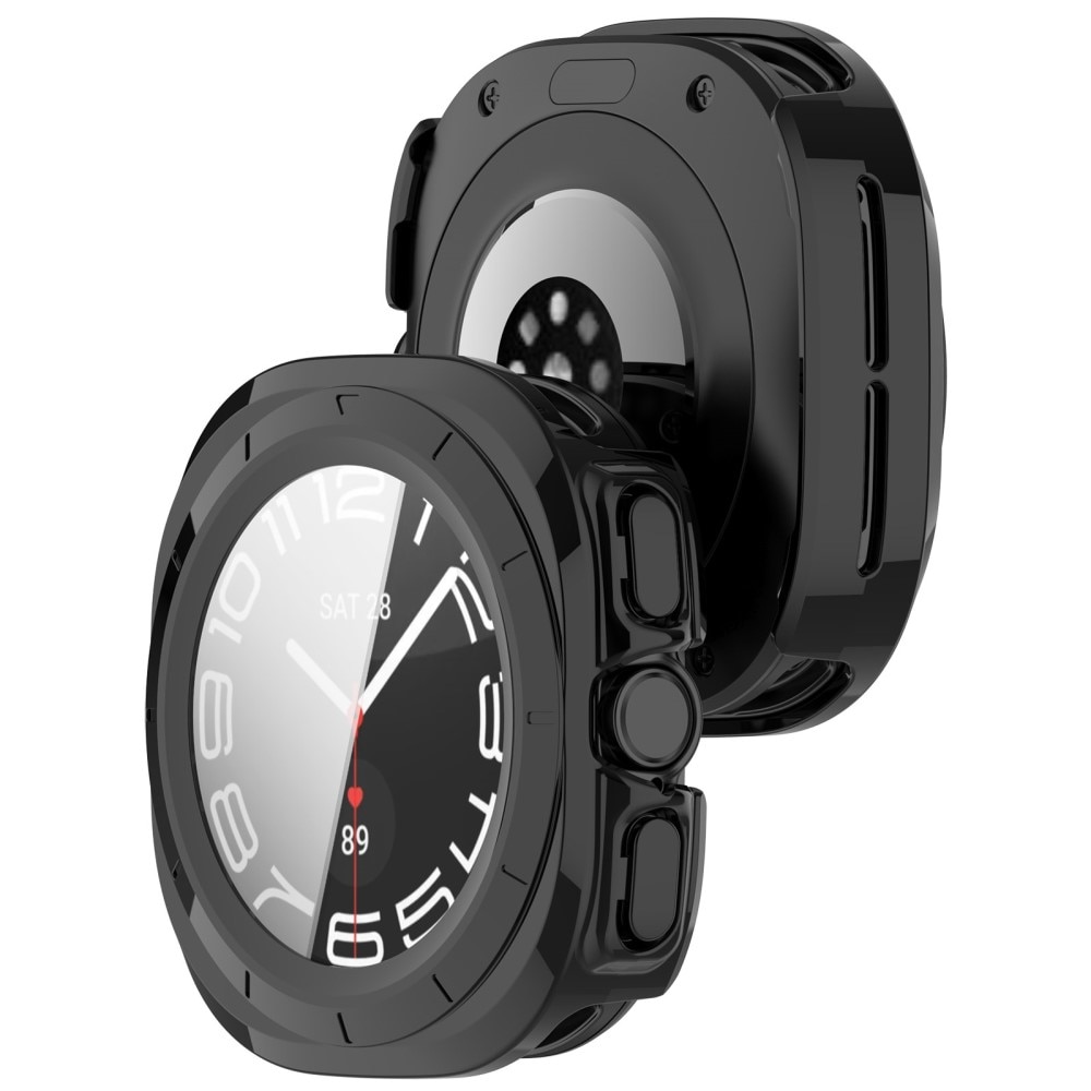 Full Cover Case Samsung Galaxy Watch Ultra 47mm, negro