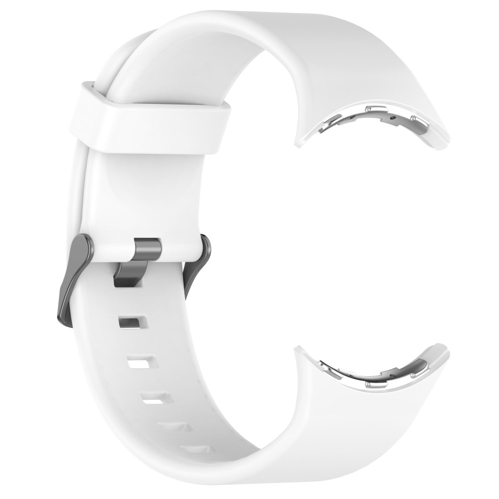 Correa de silicona para Google Pixel Watch 3 XL 45mm, blanco