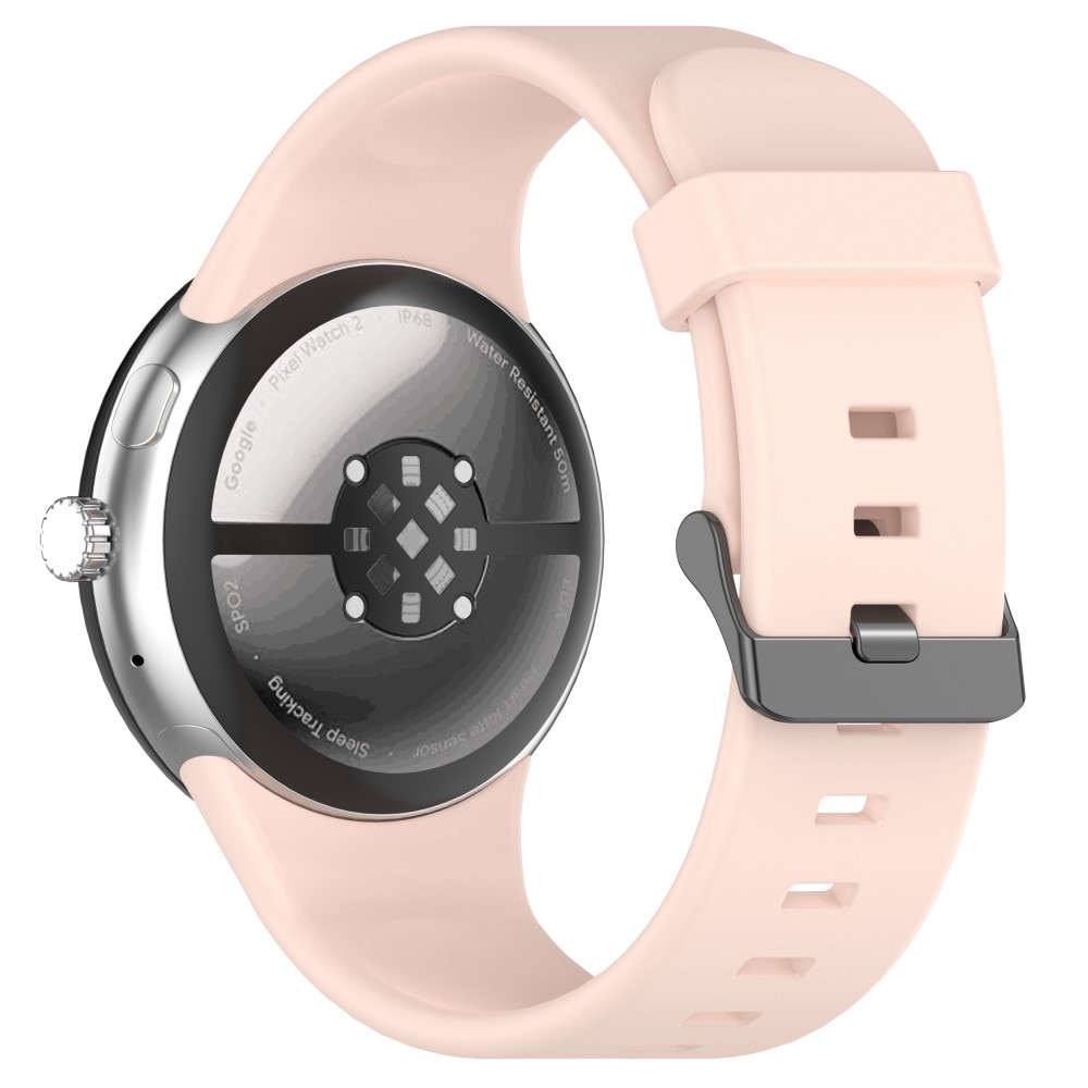 Correa de silicona para Google Pixel Watch 3 XL 45mm, rosado