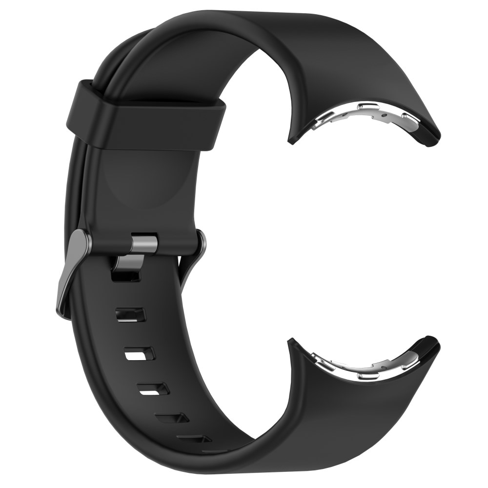 Correa de silicona para Google Pixel Watch 3 XL 45mm, negro