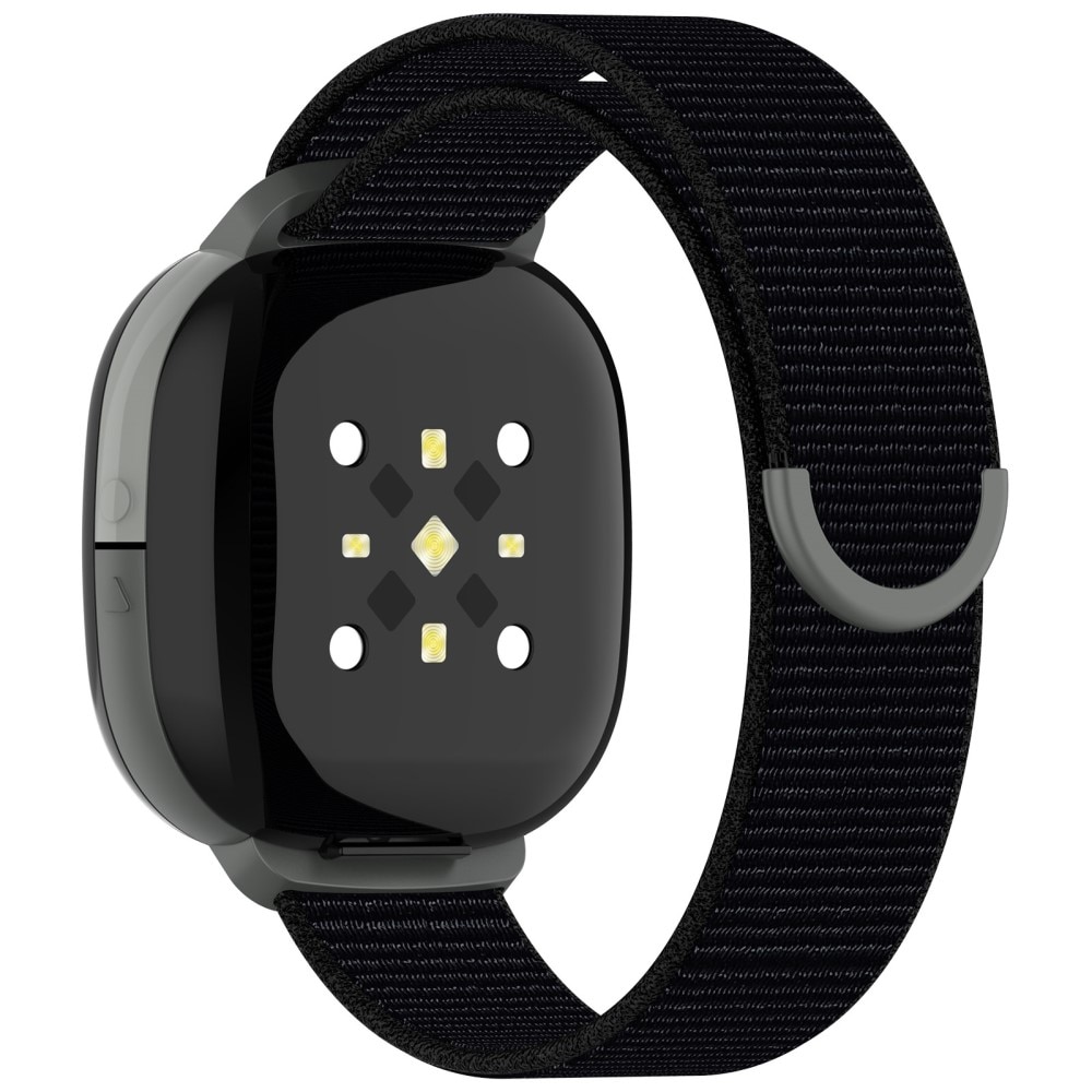 Correa de nailon Fitbit Ace LTE negro