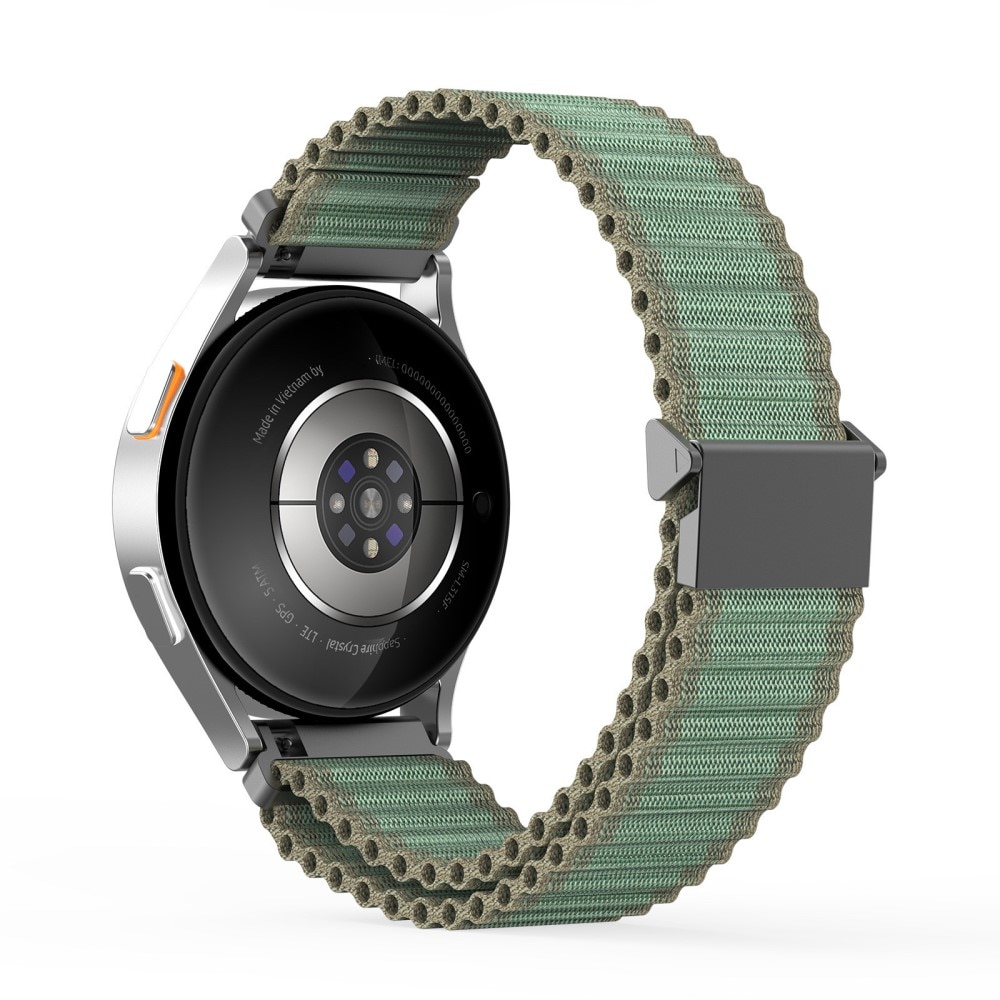 Correa de Active Nylon Samsung Galaxy Watch 7 40mm verde