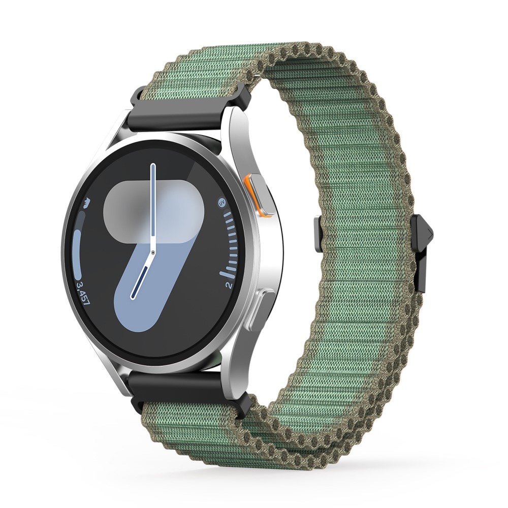 Correa de Active Nylon Samsung Galaxy Watch 7 40mm verde