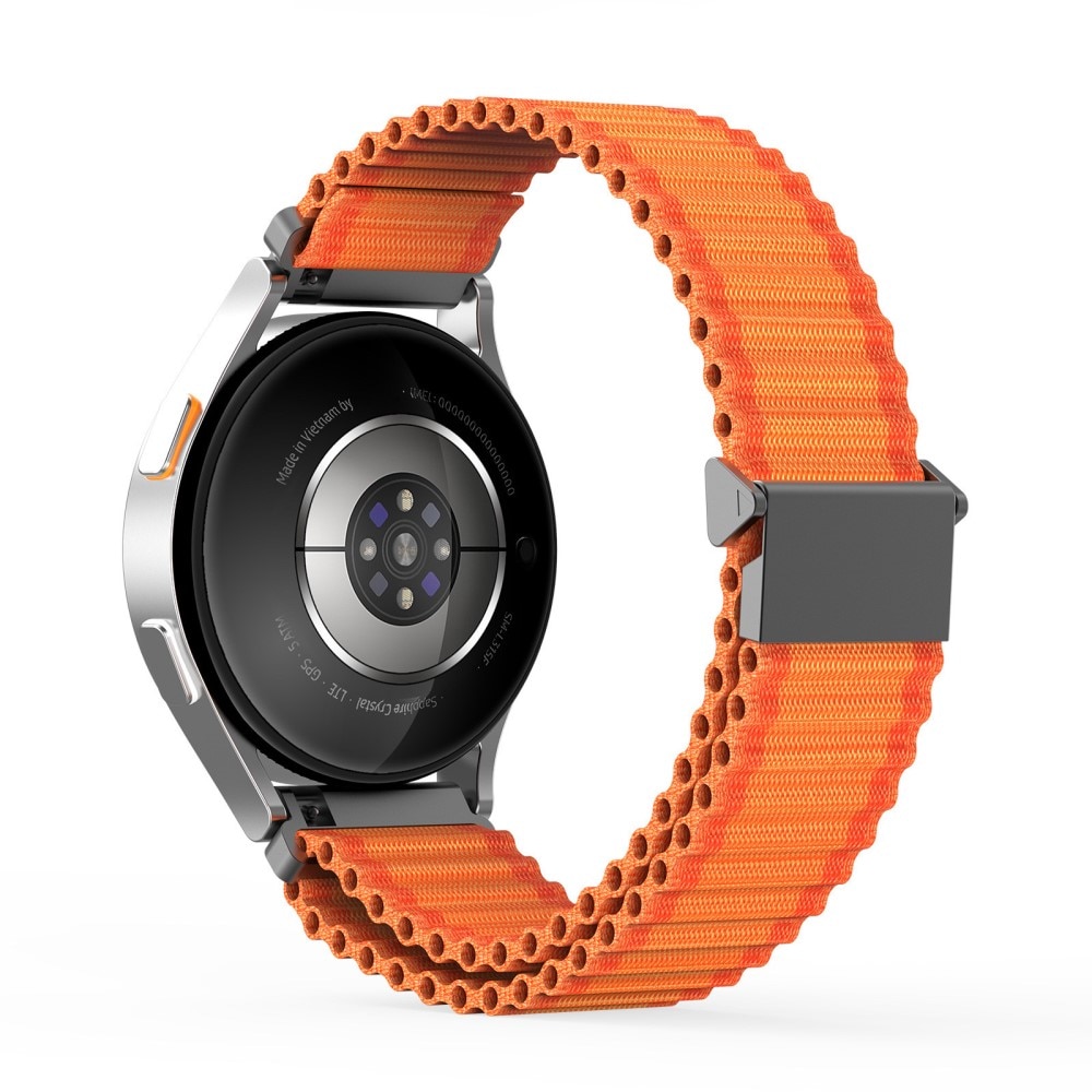 Correa de Active Nylon Samsung Galaxy Watch 7 40mm naranja