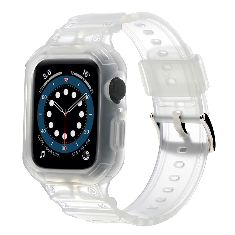 Correa con funda Aventura Apple Watch Series 10 46mm transparente