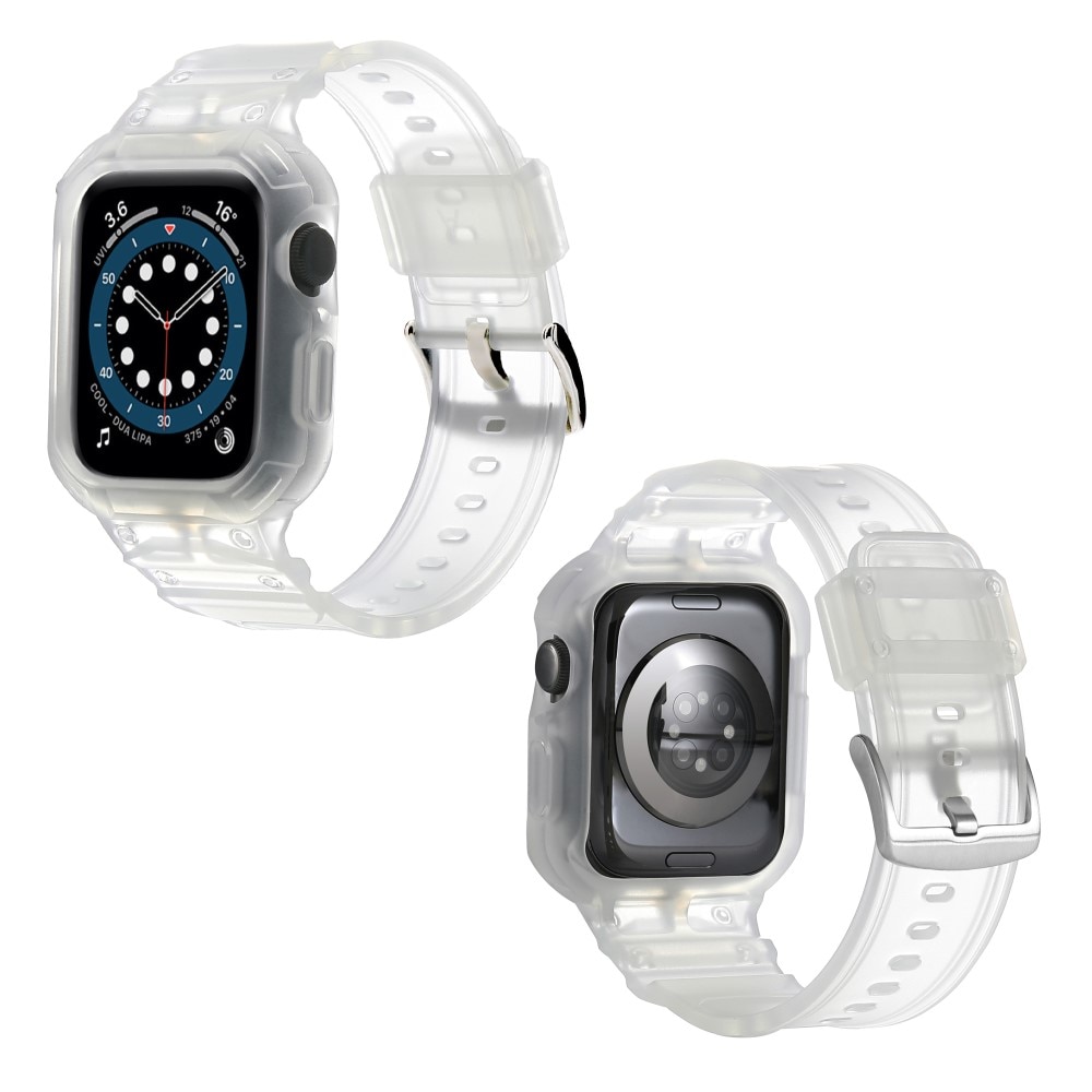 Correa con funda Aventura Apple Watch Series 10 46mm transparente