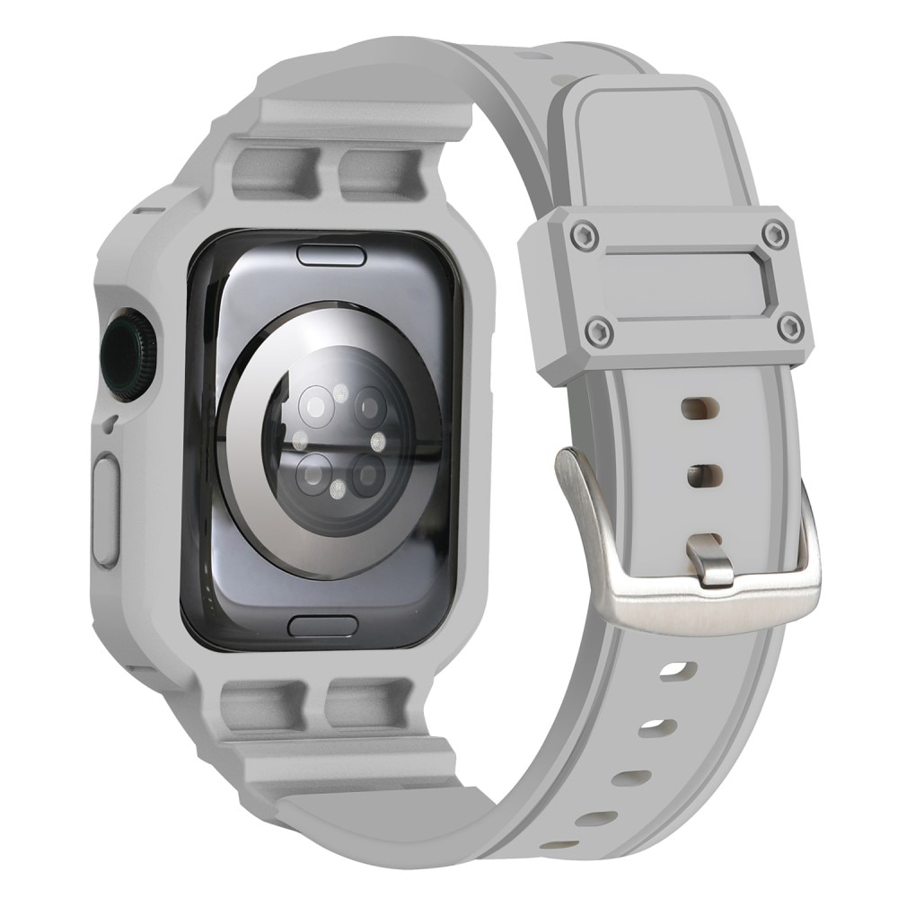 Correa con funda Aventura Apple Watch Series 10 46mm gris