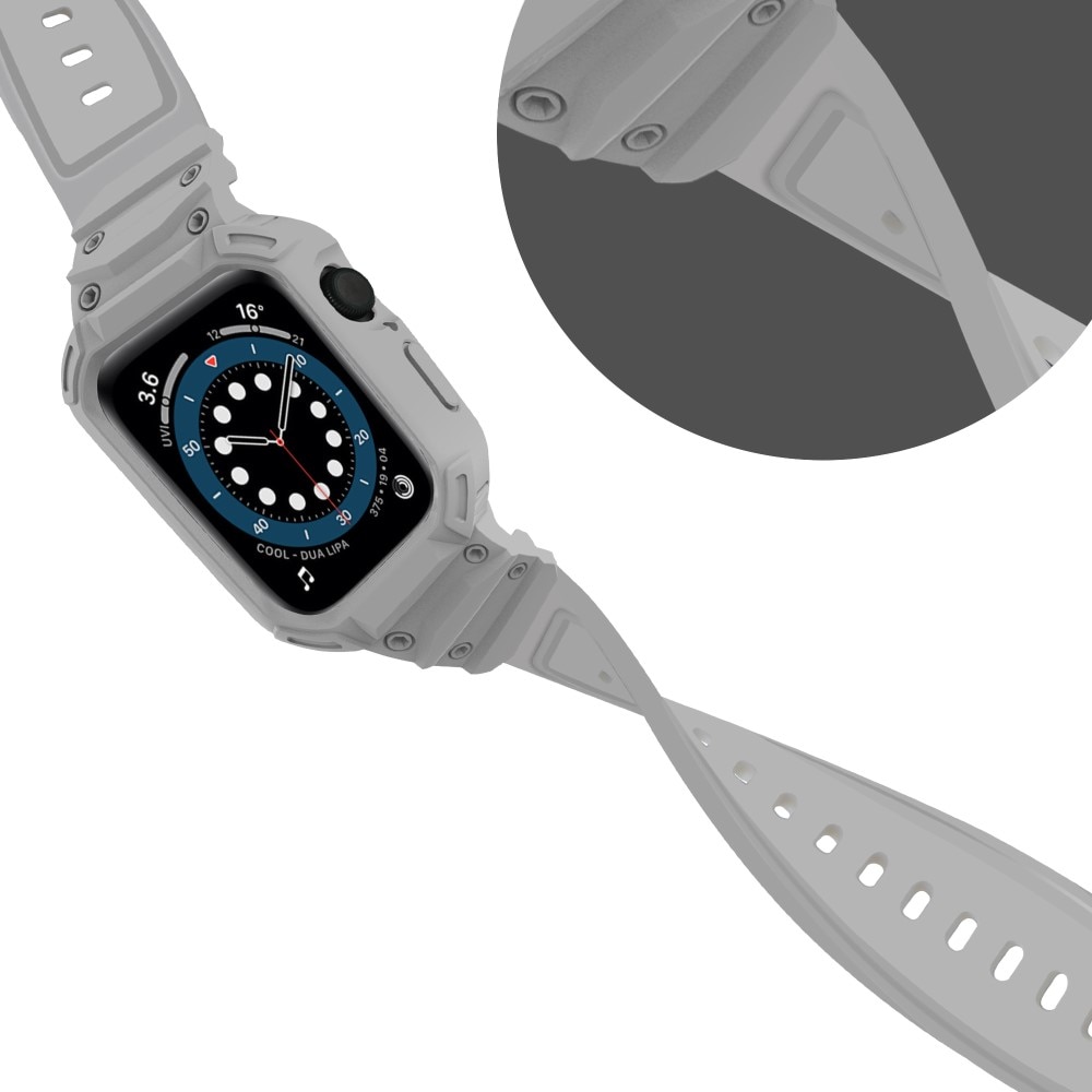 Correa con funda Aventura Apple Watch Series 10 46mm gris