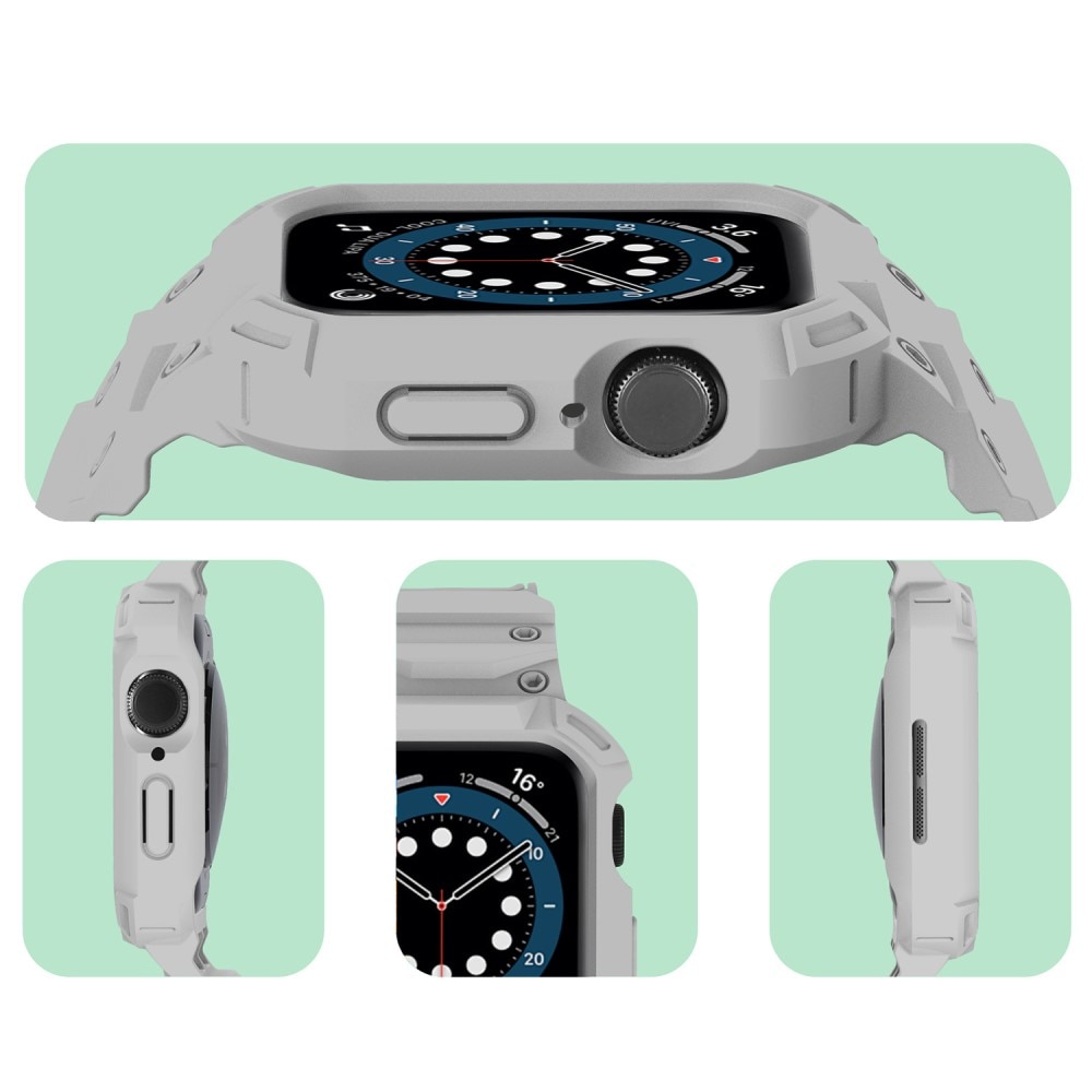 Correa con funda Aventura Apple Watch Series 10 46mm gris