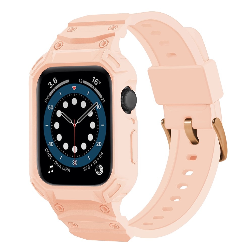 Correa con funda Aventura Apple Watch Series 10 42mm rosado