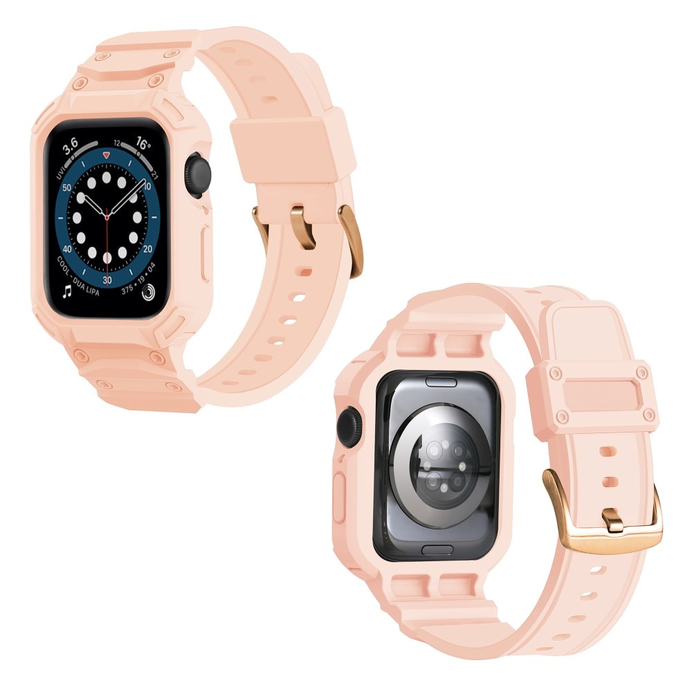 Correa con funda Aventura Apple Watch Series 10 42mm rosado