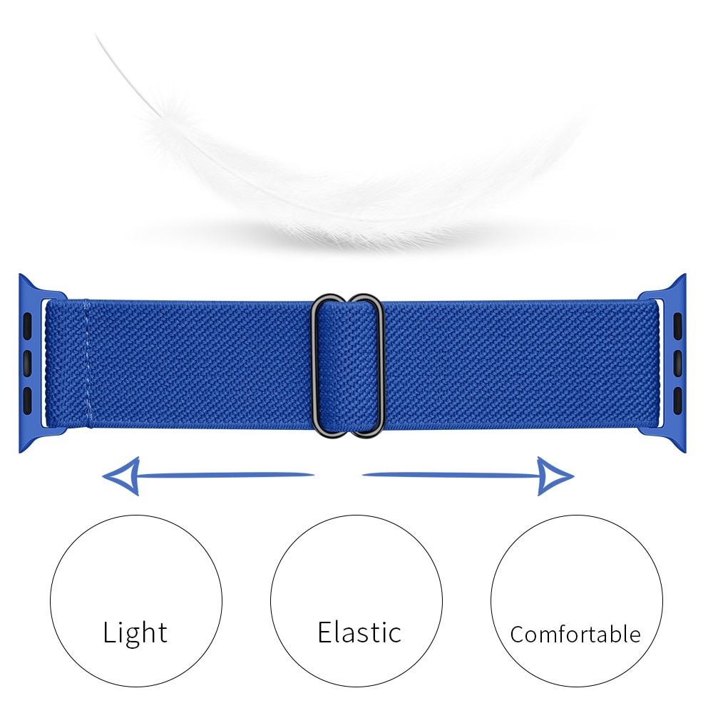Correa elástica de nailon Apple Watch Ultra 2 49mm azul