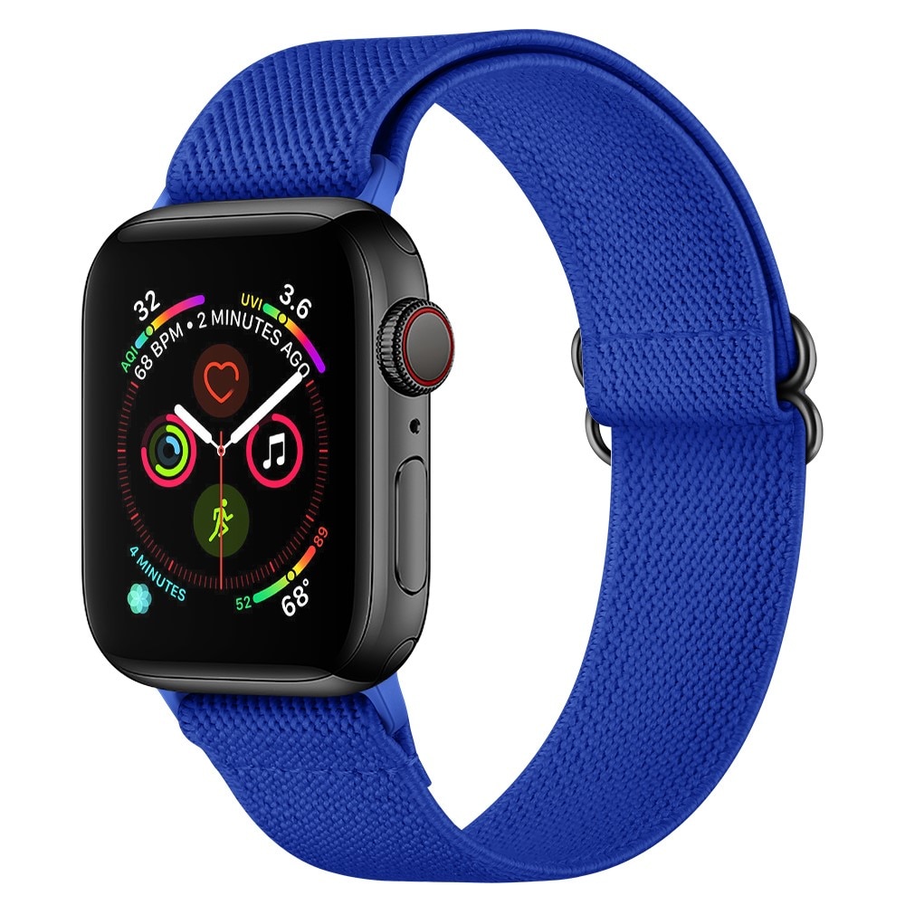 Correa elástica de nailon Apple Watch Ultra 2 49mm azul