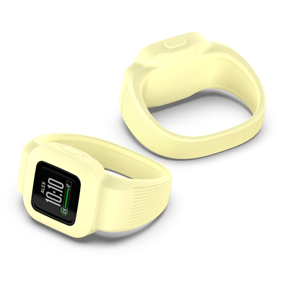 Correa de silicona Garmin Vivofit Jr. 3 amarillo