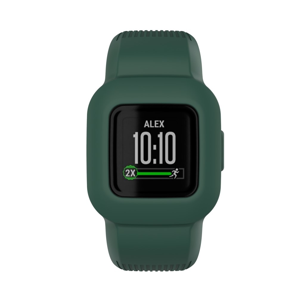 Correa de silicona Garmin Vivofit Jr. 3 verde