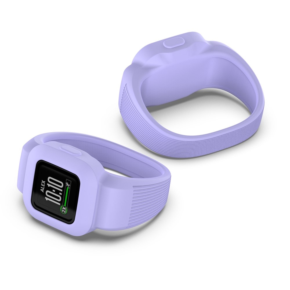 Correa de silicona Garmin Vivofit Jr. 3 violeta