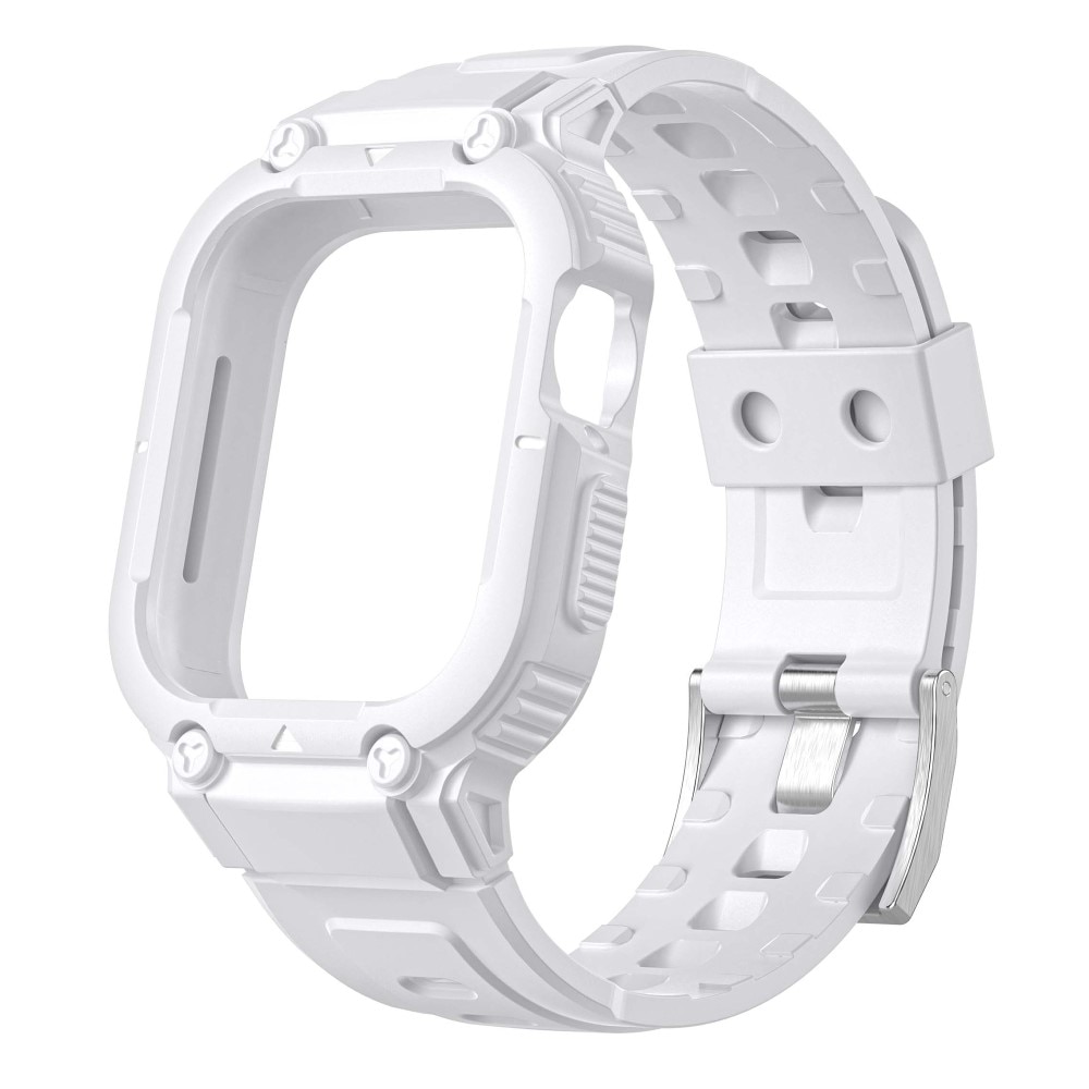 Correa con funda Aventura Apple Watch 41mm Series 8, blanco