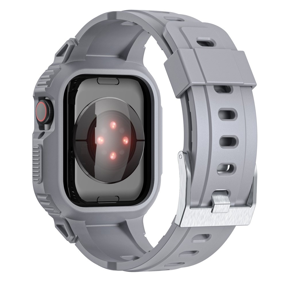 Correa con funda Aventura Apple Watch 44mm gris