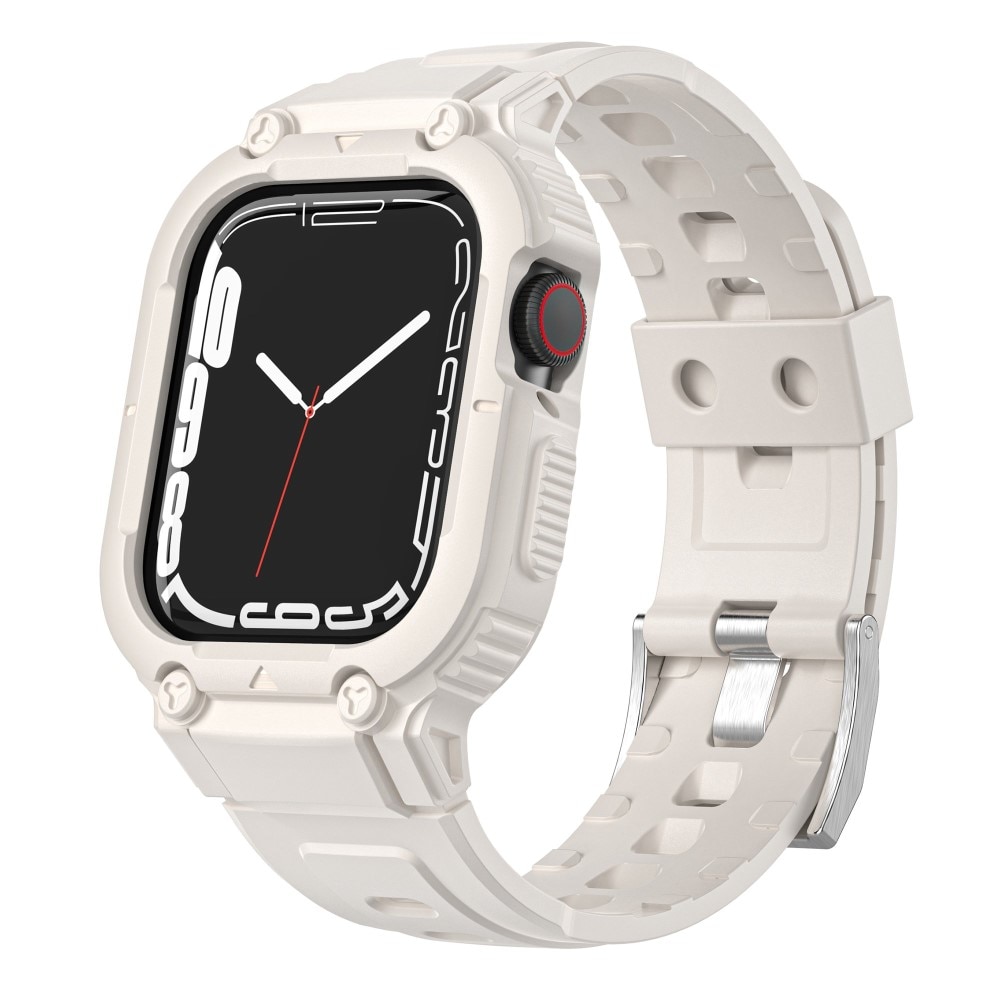 Correa con funda Aventura Apple Watch 42mm beige