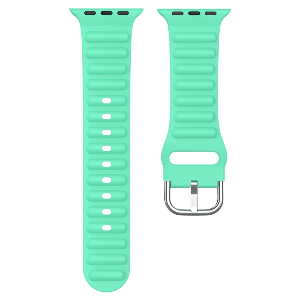 Correa silicona Resistente Apple Watch Ultra 2 49mm verde