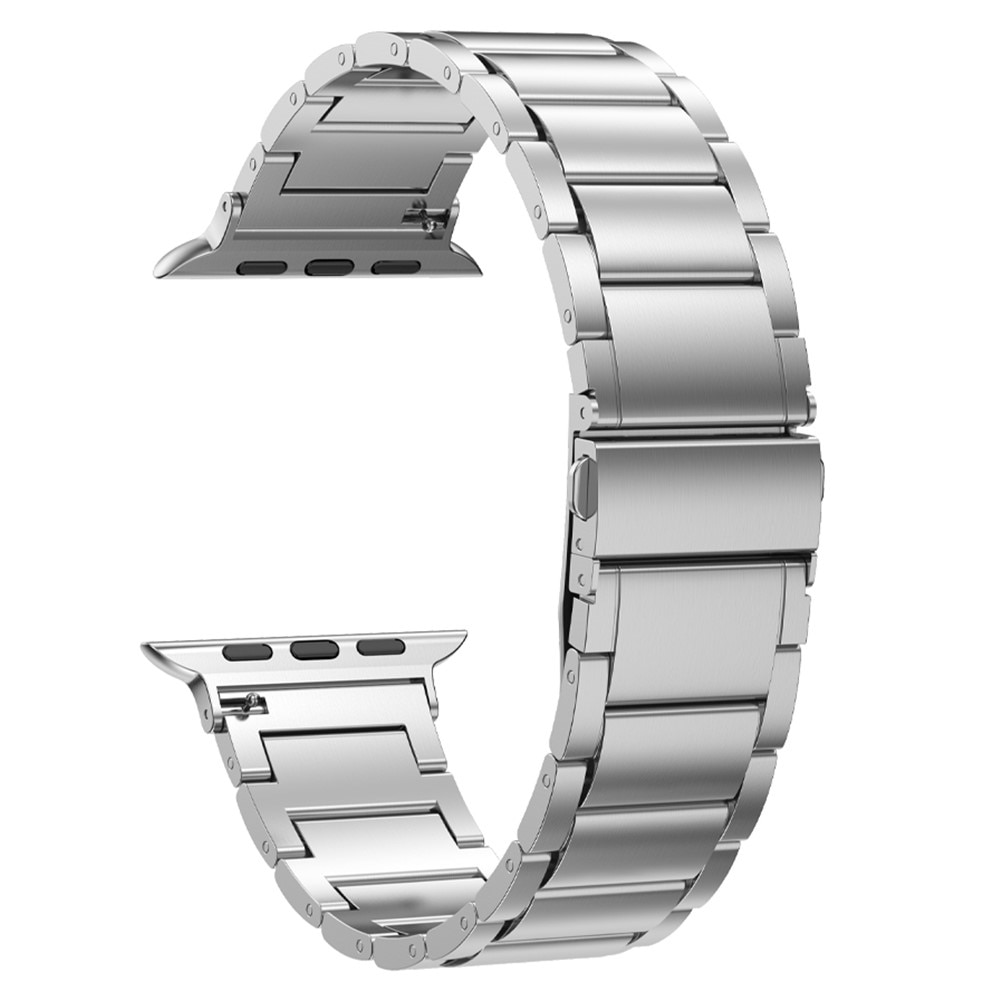 Correa de titanio Apple Watch Ultra 49mm plata