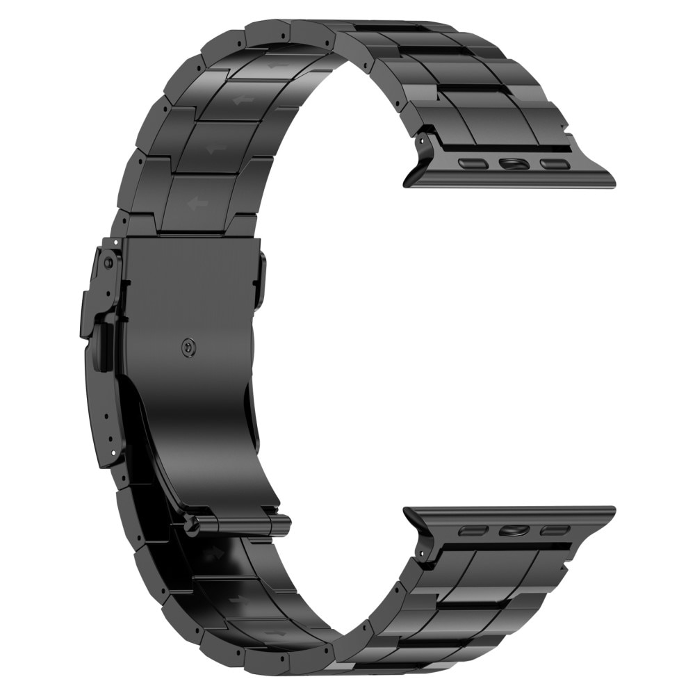 Elevate Correa de titanio Apple Watch Ultra 49mm, negro