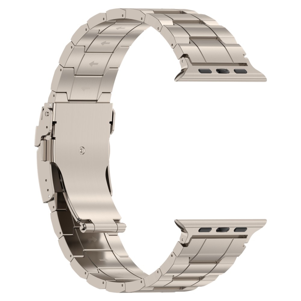 Elevate Correa de titanio Apple Watch 42mm, titanio