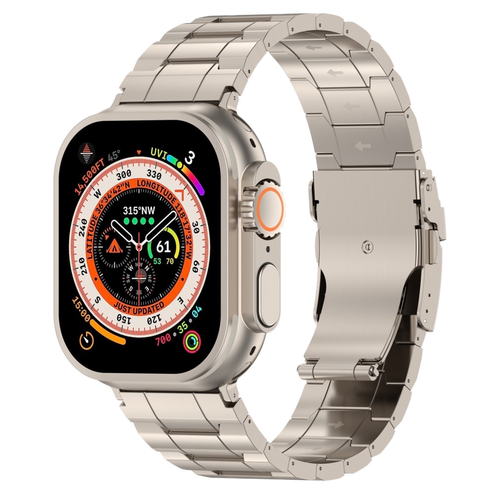 Elevate Correa de titanio Apple Watch Series 10 42mm, titanio