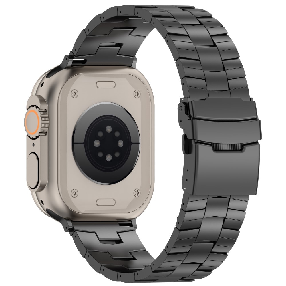 Race Correa de titanio Apple Watch 41mm Series 7, negro