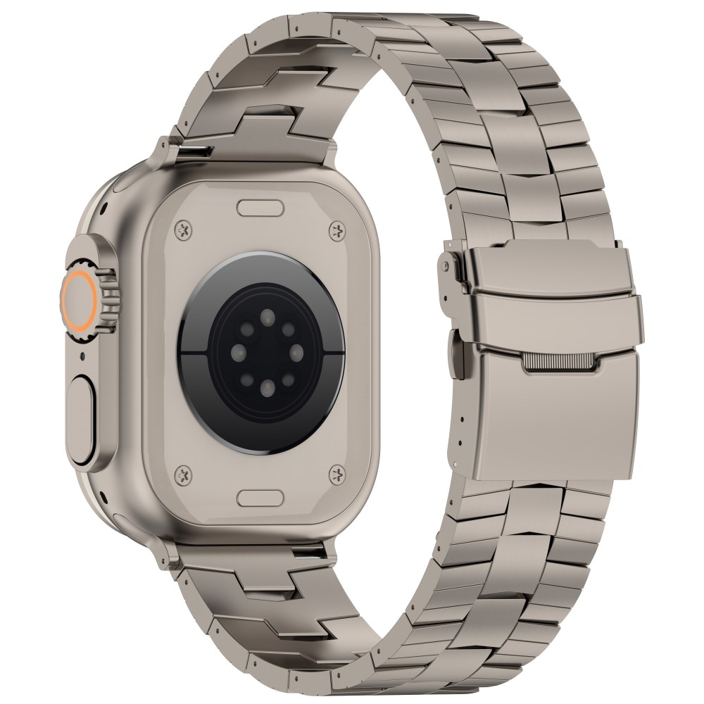 Race Correa de titanio Apple Watch 41mm Series 7, gris