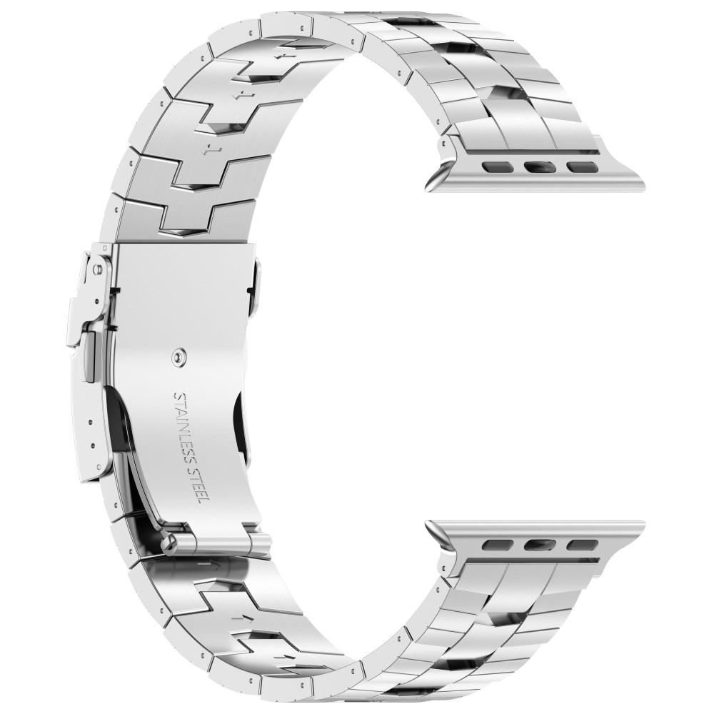 Race Correa de titanio Apple Watch Series 10 42mm, plata