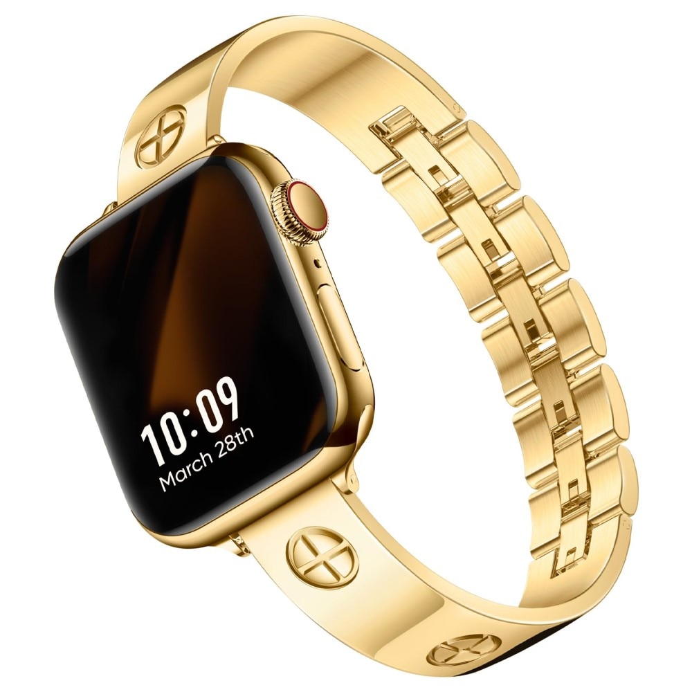 Correa Bangle Cross Apple Watch 41mm Series 9, oro