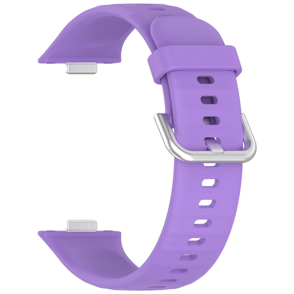 Correa de silicona para Huawei Watch Fit 3, violeta