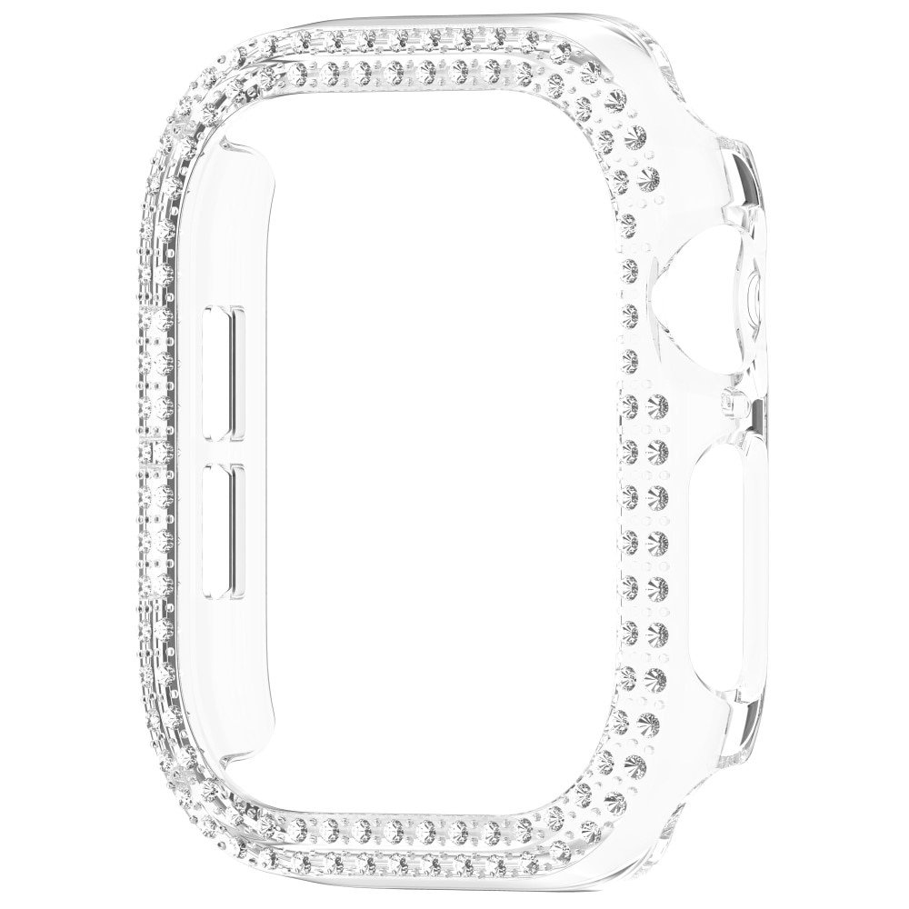 Funda Rhinestone Apple Watch Series 10 42mm transparente