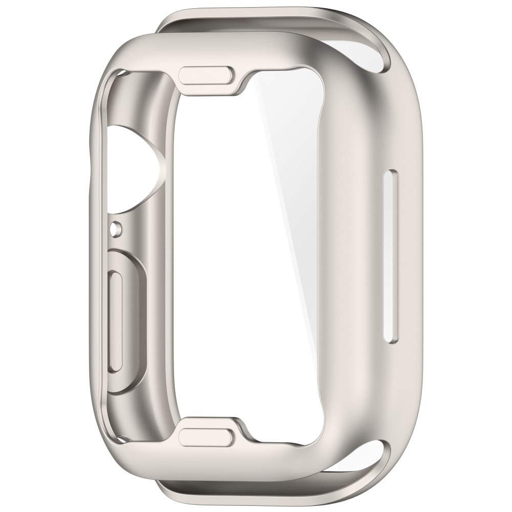 Funda Full Protection Apple Watch Series 10 42mm dorado champagne