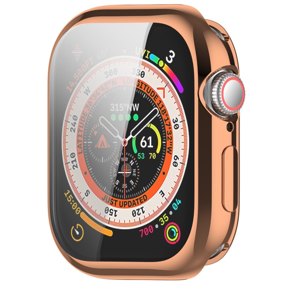 Funda Full Protection Apple Watch Series 10 46mm oro rosa