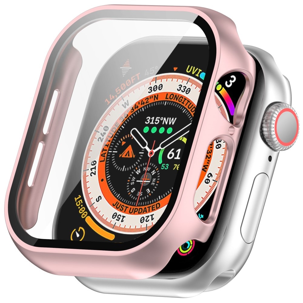 Full Cover Case Apple Watch Series 10 42mm rosado