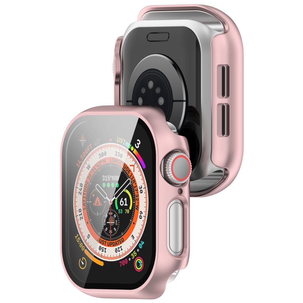 Full Cover Case Apple Watch Series 10 42mm rosado