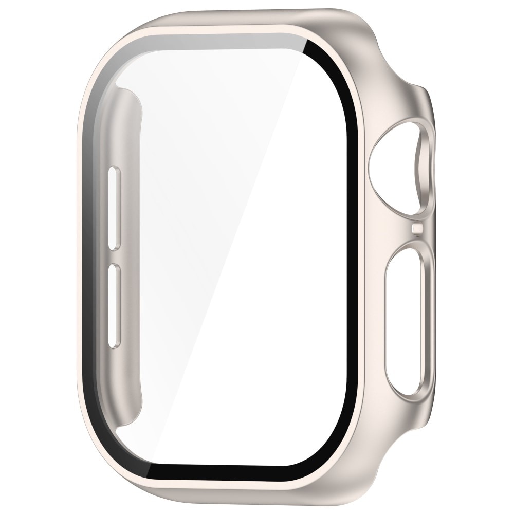 Full Cover Case Apple Watch Series 10 42mm dorado champagne