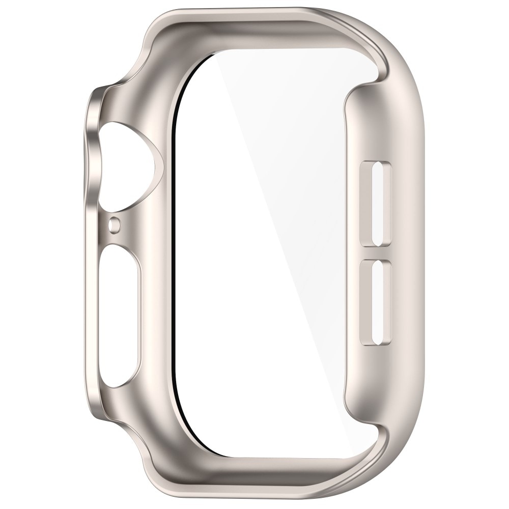 Full Cover Case Apple Watch Series 10 42mm dorado champagne