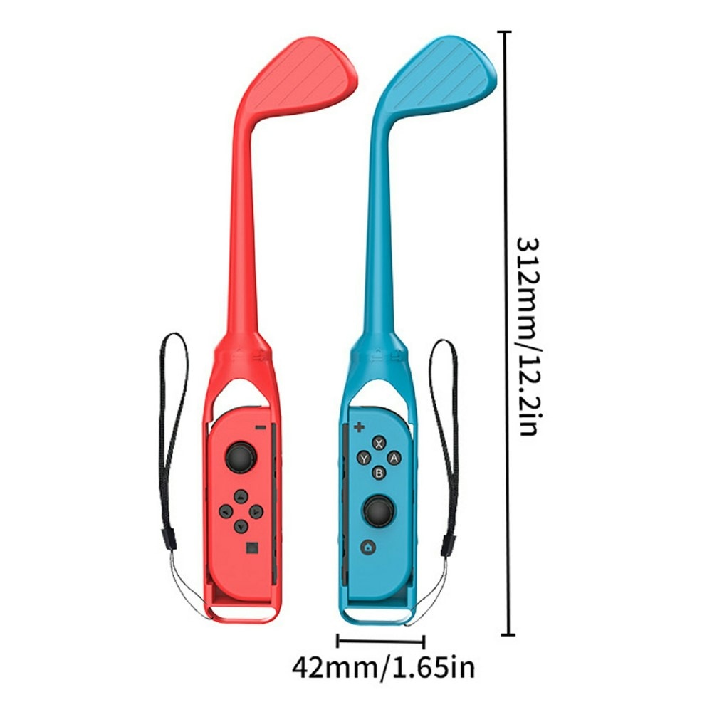 Club de golf Joy-Con para Nintendo Switch azul/rojo