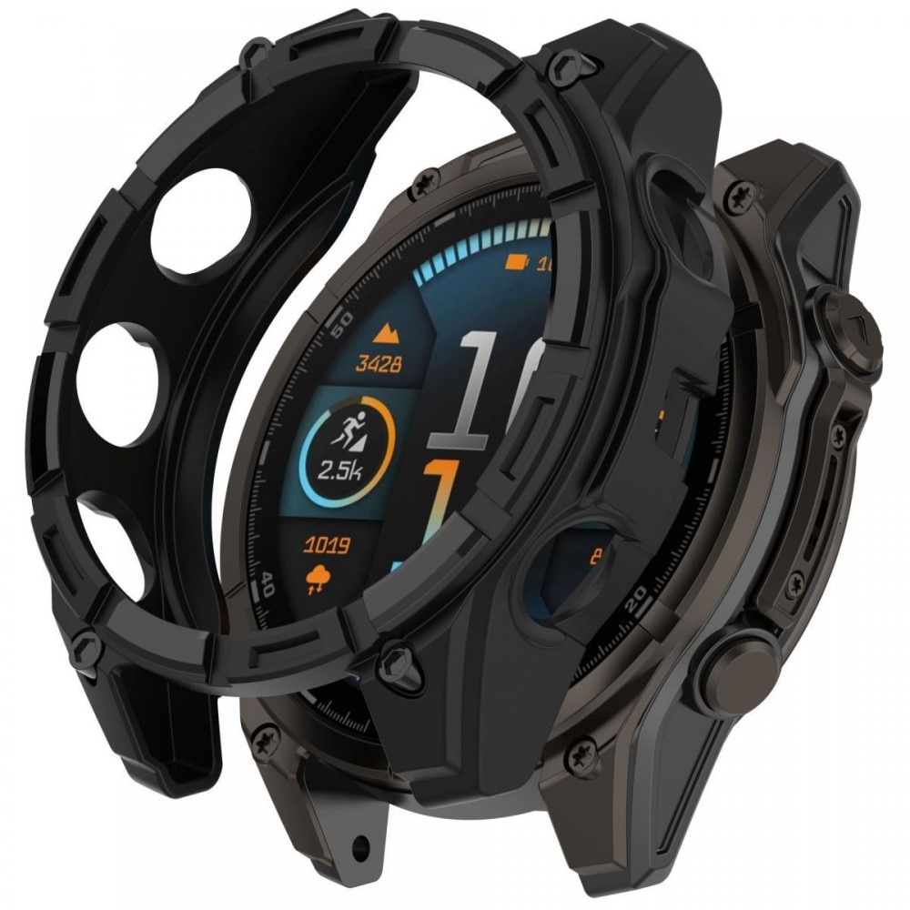 Funda TPU Garmin Fenix 8 51mm negro